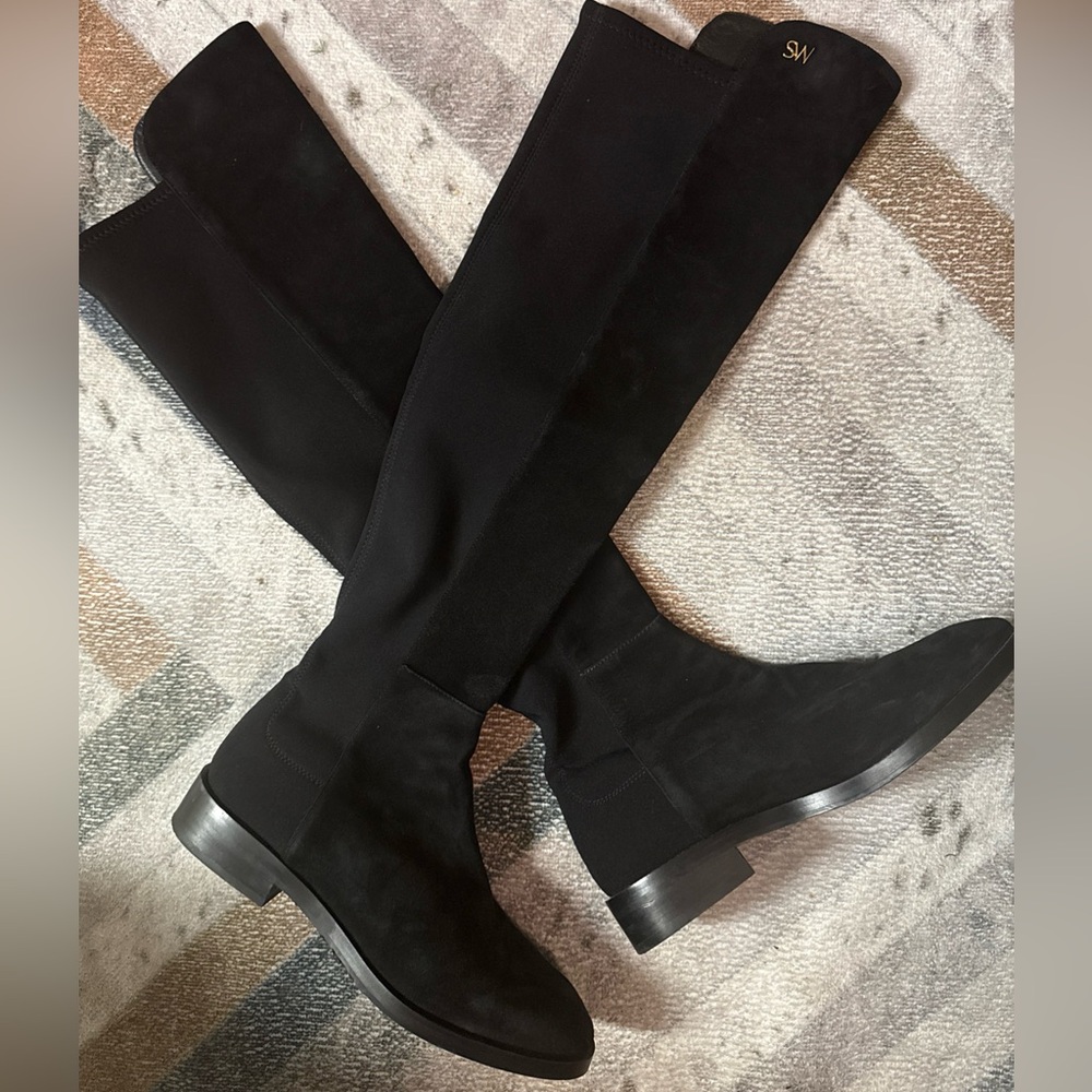 Stuart Weitzman Black Over the Knee Boots